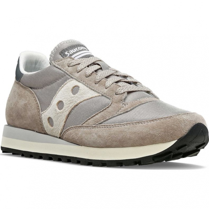 Beige Men's Saucony Jazz 81 Sneakers | SINGAPORE-CWYBF