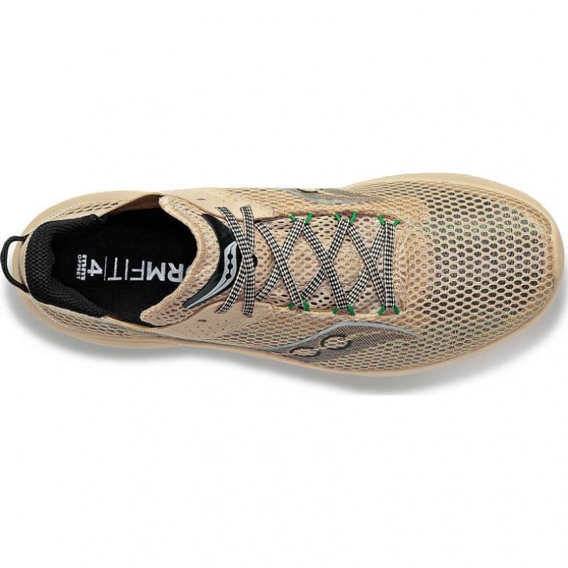 Beige Men's Saucony Kinvara 14 Running Shoes | SINGAPORE-PYMVH