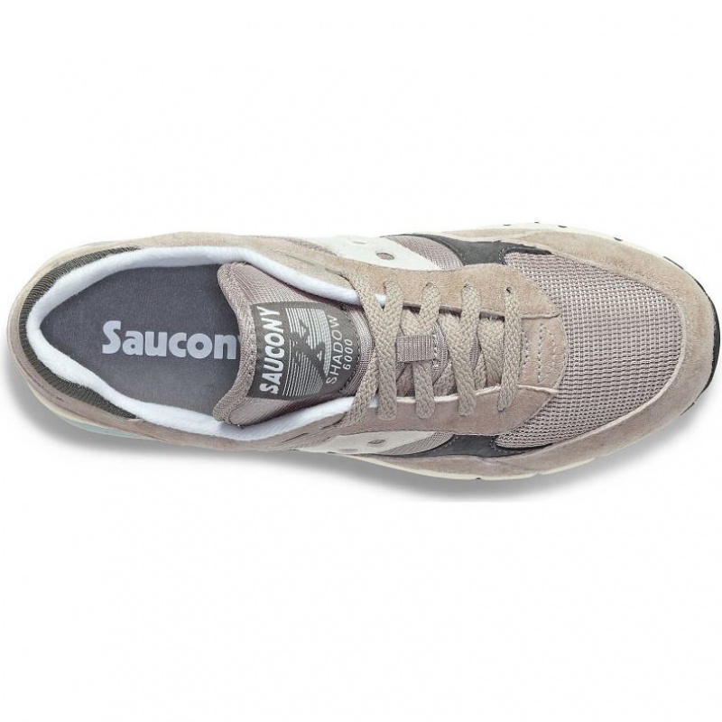 Beige Men's Saucony Shadow 6000 Sneakers | SG-VPBUK