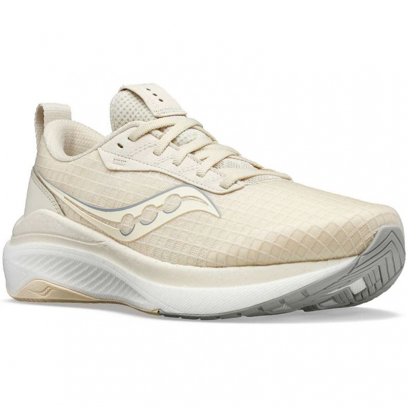 Beige Women's Saucony Freedom Crossport Running Shoes | SINGAPORE-TJHZW