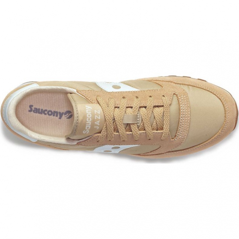 Beige Women's Saucony Jazz Original Sneakers | SG-COWVZ