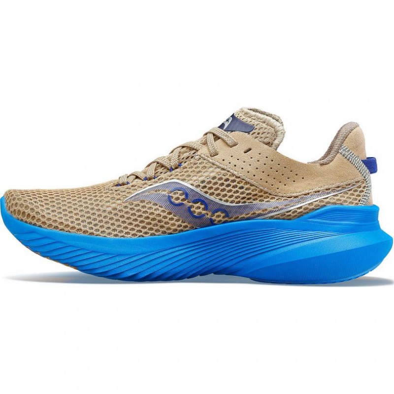 Beige / Blue Women's Saucony Kinvara 14 Running Shoes | SG-CAKZB