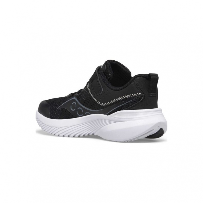 Black Big Kids' Saucony Kinvara 14 A/C Sneakers | SINGAPORE-QPTAD