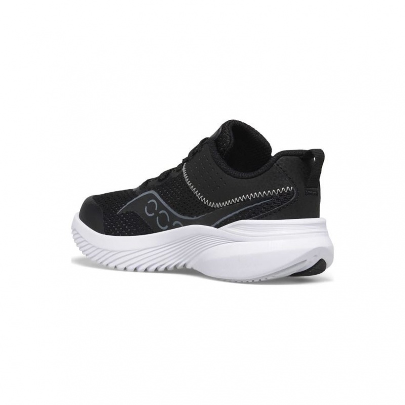 Black Big Kids' Saucony Kinvara 14 Sneakers | SG-JFRPU