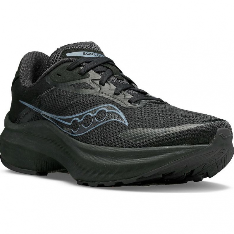 Black Men's Saucony Axon 3 Running Shoes | SG-XOCPT