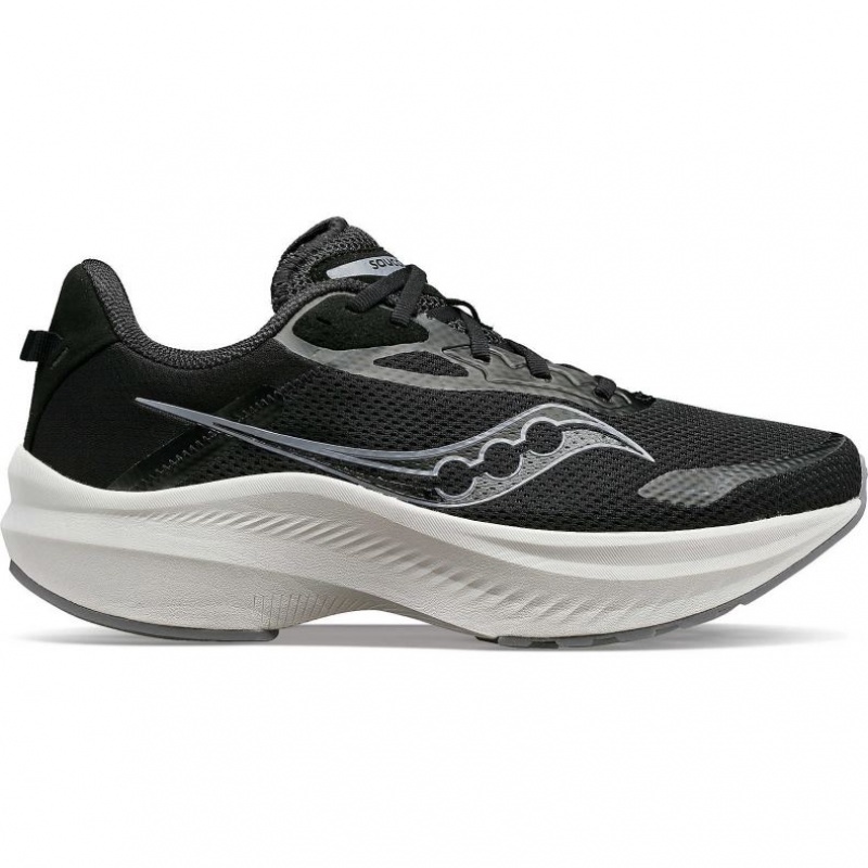 Black Men\'s Saucony Axon 3 Running Shoes | SG-PESZR