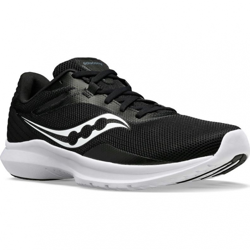 Black Men's Saucony Convergence Running Shoes | SG-VIUBN