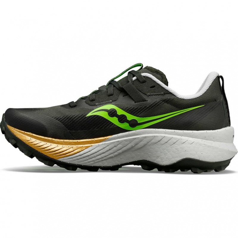 Black Men's Saucony Endorphin Edge Trail Running Shoes | SG-XDKGB