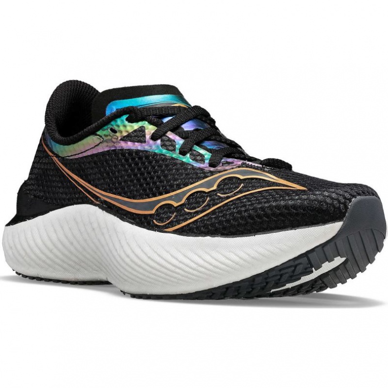 Black Men's Saucony Endorphin Pro 3 Running Shoes | SG-NIDJC