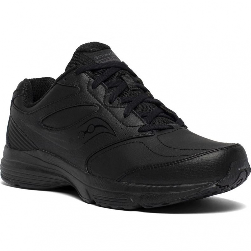 Black Men's Saucony Integrity Walker 3 Walking Shoes | SG-URICV