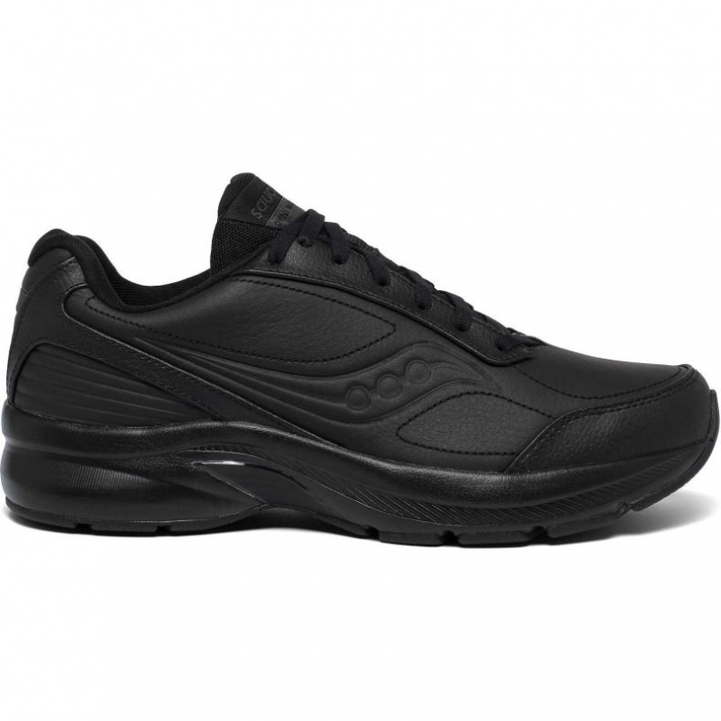 Black Men\'s Saucony Omni Walker 3 Wide Running Shoes | SINGAPORE-JMXUA