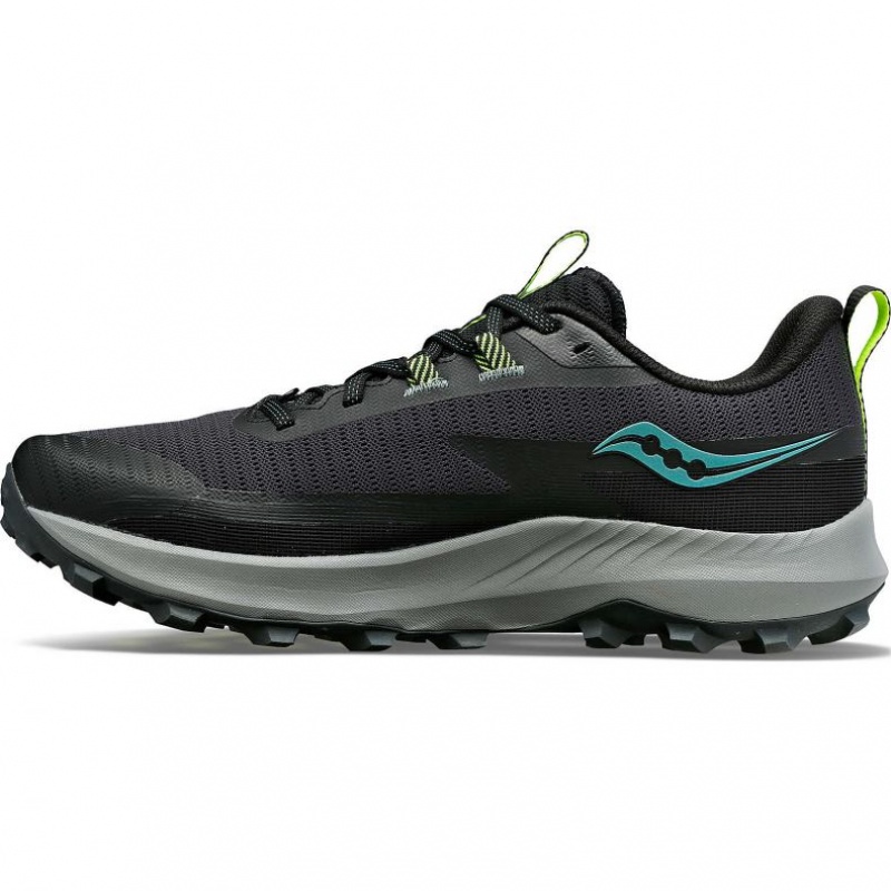 Black Men's Saucony Peregrine 13 Trail Running Shoes | SG-KWJGY