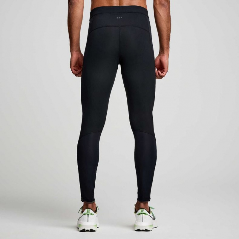 Black Men's Saucony Runshield Tight | SG-NZEJG