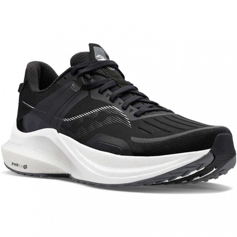 Black Men's Saucony Tempus Running Shoes | SINGAPORE-ZRMPN