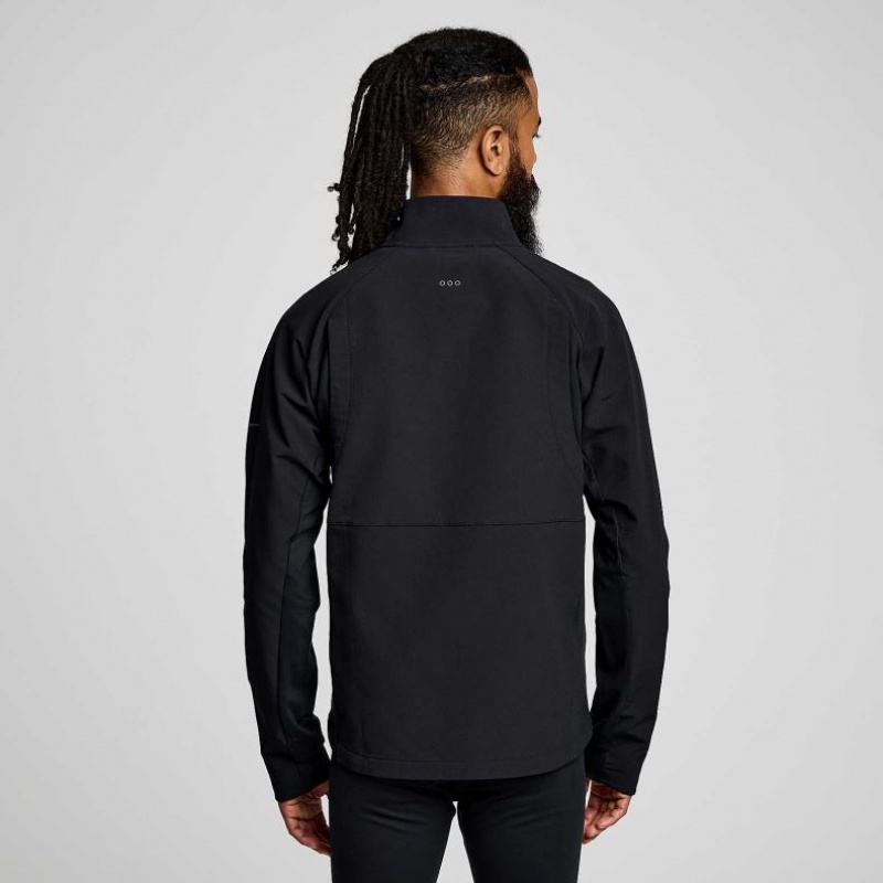 Black Men's Saucony Triumph Jacket | SINGAPORE-YESWZ