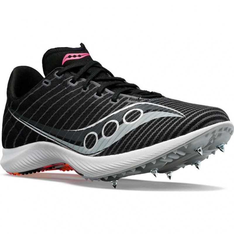 Black Men's Saucony Velocity MP Running Shoes | SG-HDNBT