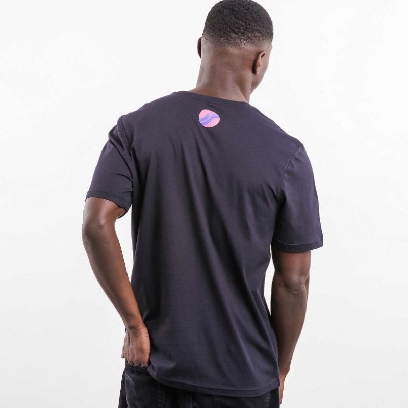 Black Men's Saucony X Frank Cooke Rested T-Shirt | SG-KEGNZ