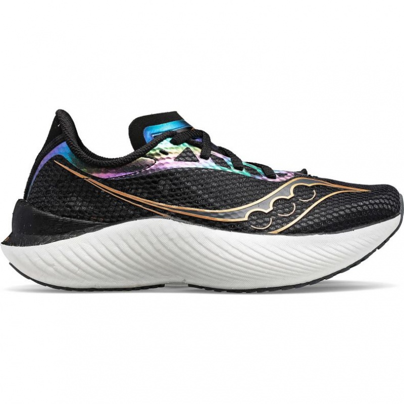 Black Women\'s Saucony Endorphin Pro 3 Running Shoes | SG-ZPJVT