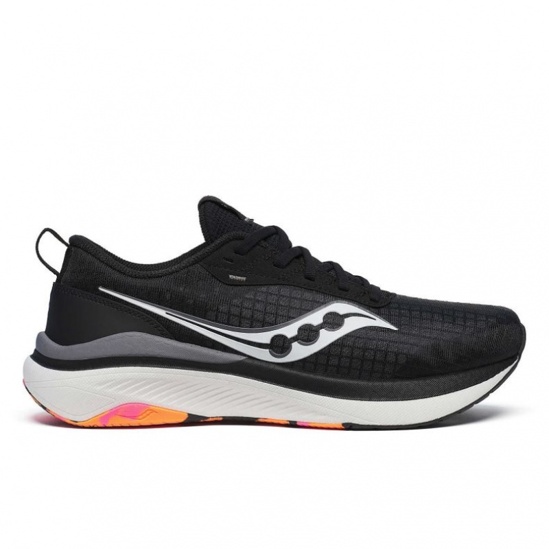 Black Women\'s Saucony Freedom Crossport Running Shoes | SINGAPORE-GMKYT