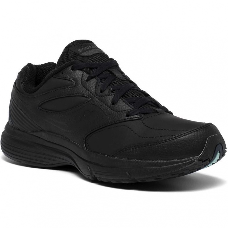 Black Women's Saucony Integrity Walker 3 Walking Shoes | SG-GPMSY