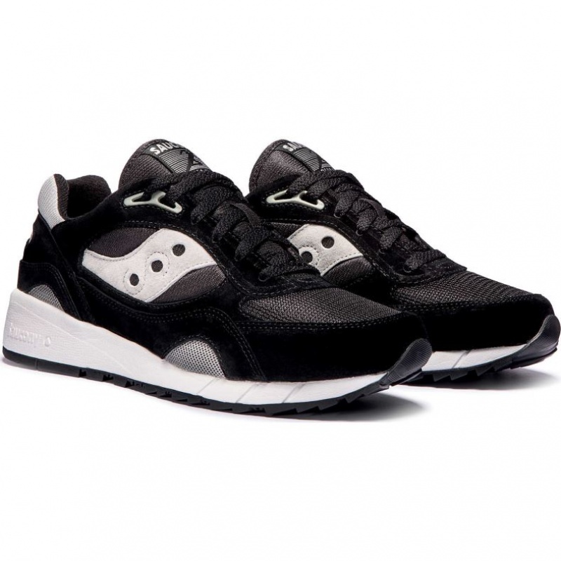 Black Women's Saucony Shadow 6000 Sneakers | SINGAPORE-IZDLQ