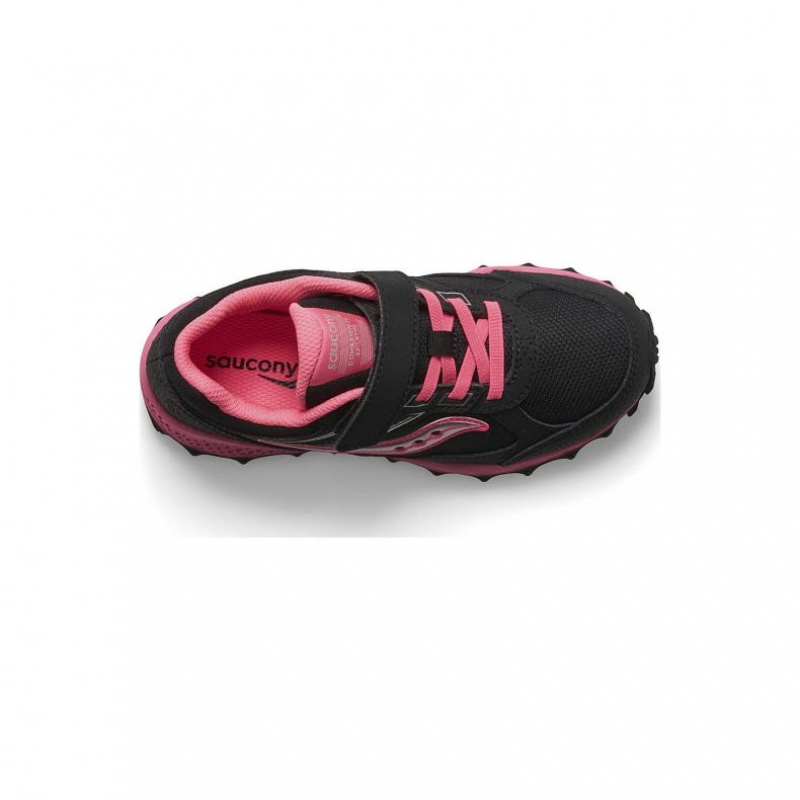 Black / Pink Big Kids' Saucony Cohesion TR14 A/C Sneakers | SINGAPORE-SYXBL