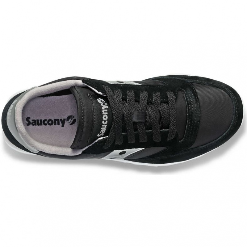 Black / Silver Women's Saucony Jazz Triple Sneakers | SINGAPORE-NEDLB