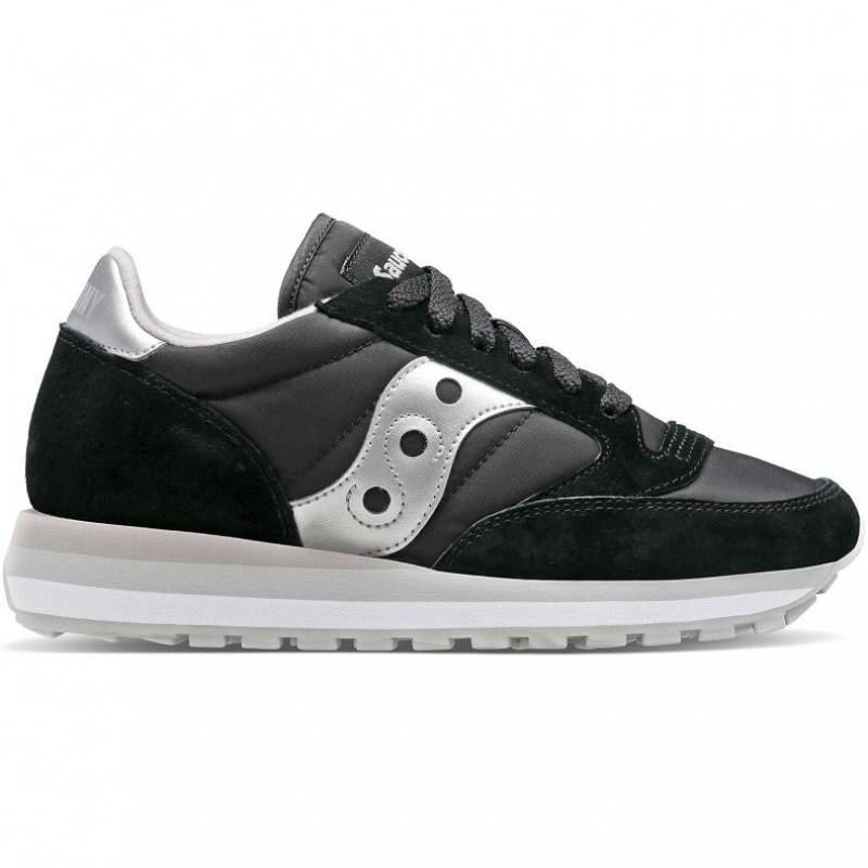 Black / Silver Women\'s Saucony Jazz Triple Sneakers | SINGAPORE-NEDLB