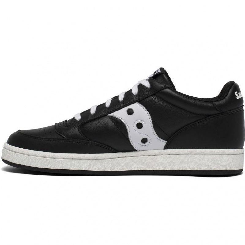 Black / White Men's Saucony Jazz Court Sneakers | SINGAPORE-DGIVK