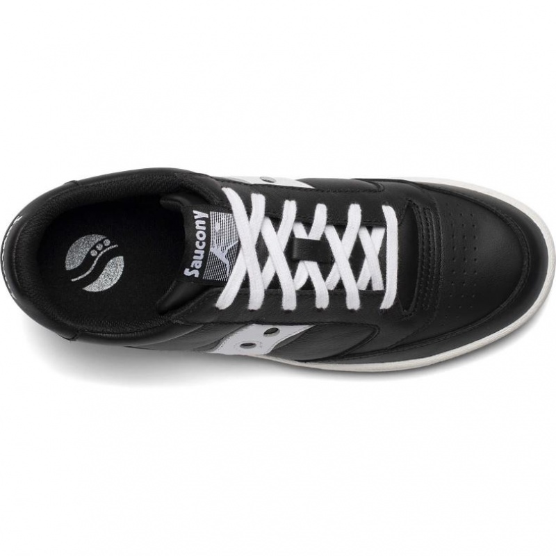 Black / White Men's Saucony Jazz Court Sneakers | SINGAPORE-DGIVK