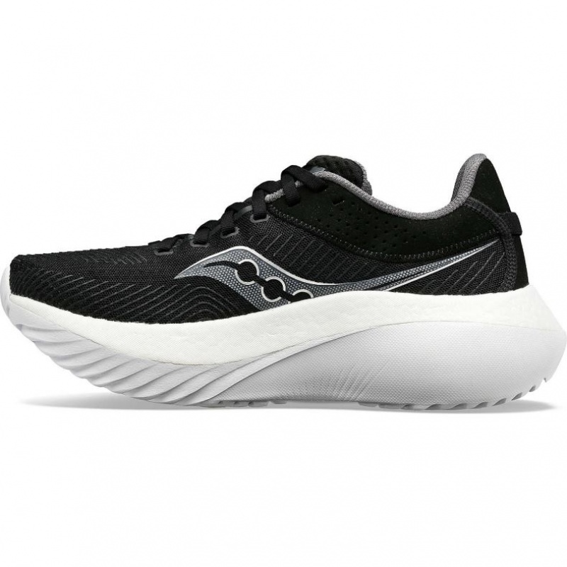 Black / White Men's Saucony Kinvara Pro Running Shoes | SINGAPORE-SBDAC