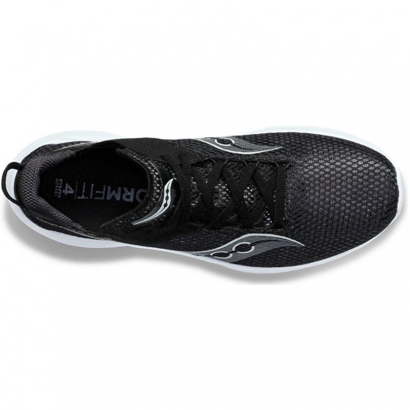 Black / White Women's Saucony Kinvara 14 Running Shoes | SINGAPORE-PTIXU