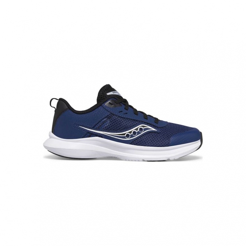 Blue Big Kids\' Saucony Axon 3 Sneakers | SINGAPORE-XVYED