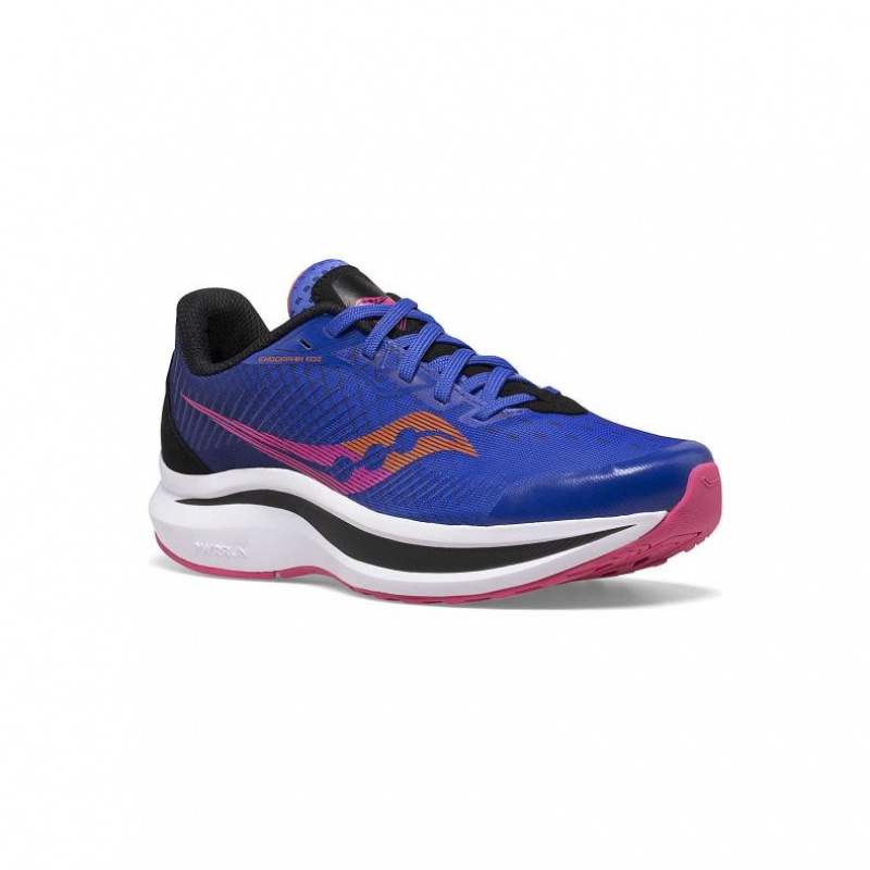 Blue Big Kids' Saucony Endorphin KDZ Sneakers | SG-MCTXU