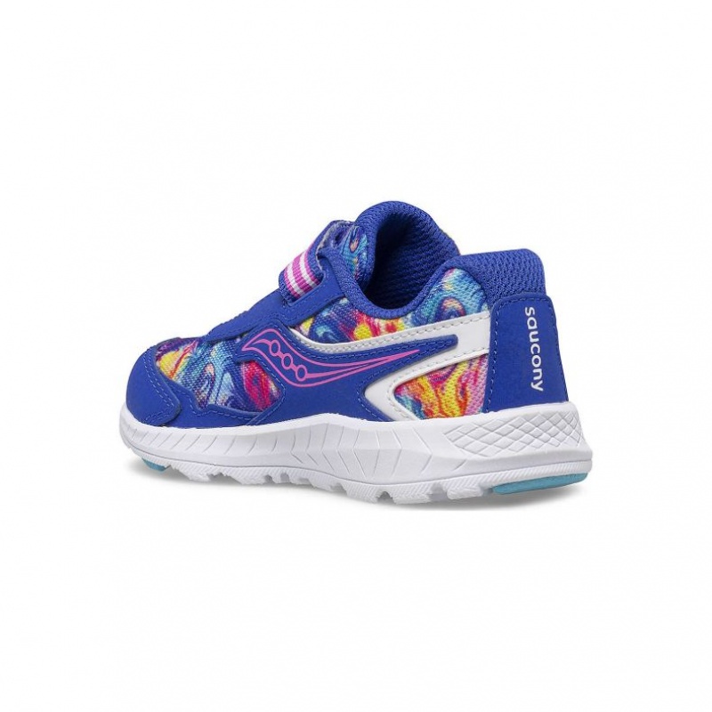 Blue Little Kids' Saucony Ride 10 Jr. Sneakers | SG-BSCAR