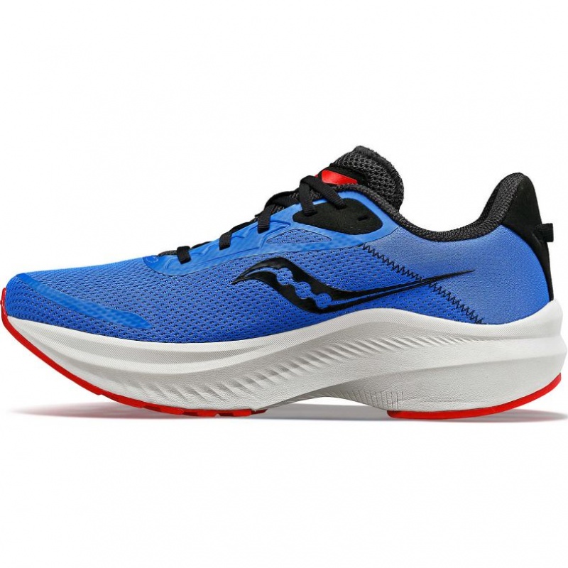 Blue Men's Saucony Axon 3 Running Shoes | SINGAPORE-XGNJS