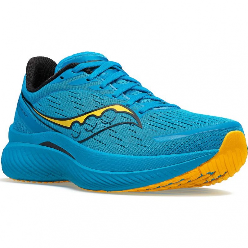 Blue Men's Saucony Endorphin Speed 3 Running Shoes | SINGAPORE-JMAXY