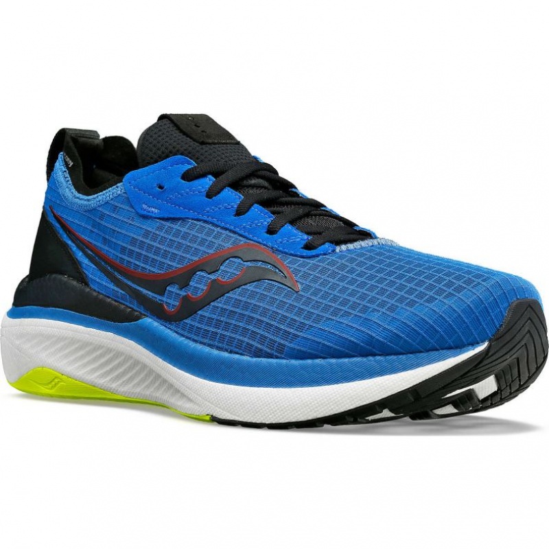 Blue Men's Saucony Freedom Crossport Running Shoes | SG-FHQPT