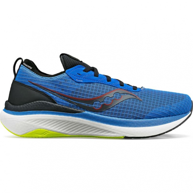 Blue Men\'s Saucony Freedom Crossport Running Shoes | SG-FHQPT