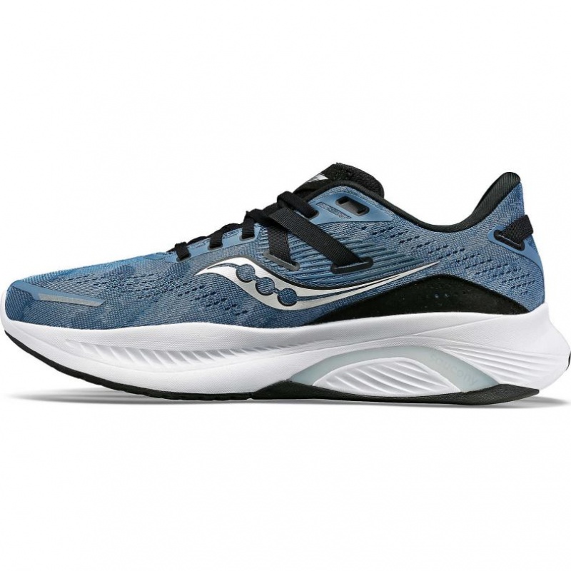 Blue Men's Saucony Guide 16 Running Shoes | SINGAPORE-QVTHW