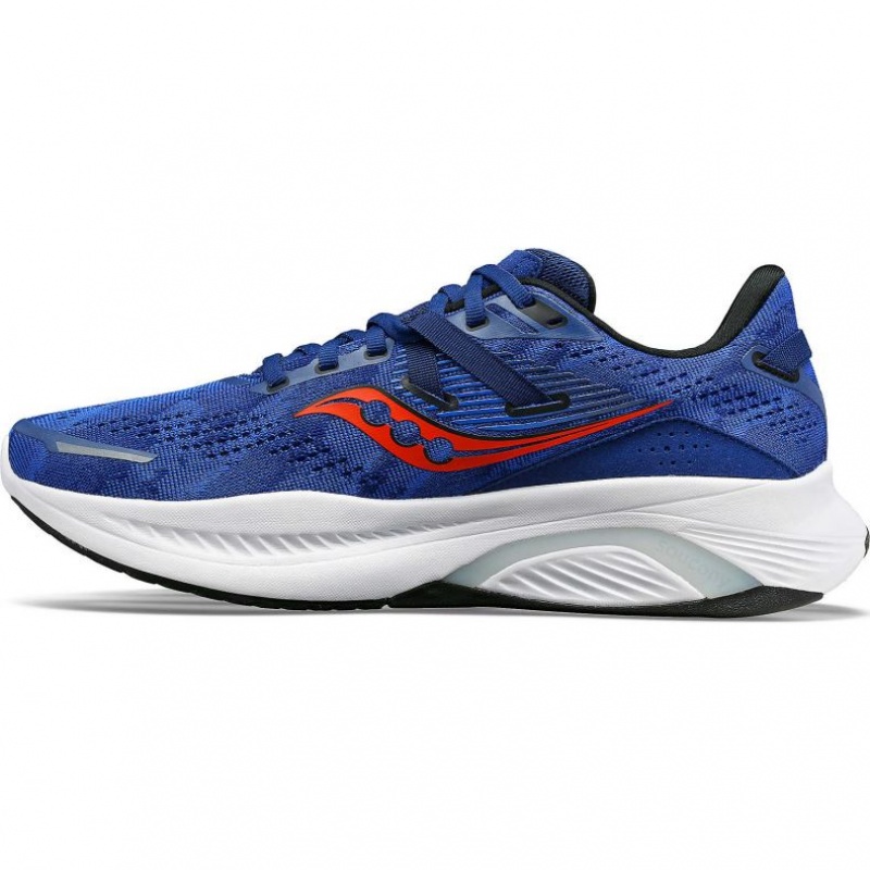 Blue Men's Saucony Guide 16 Running Shoes | SG-MXQPI