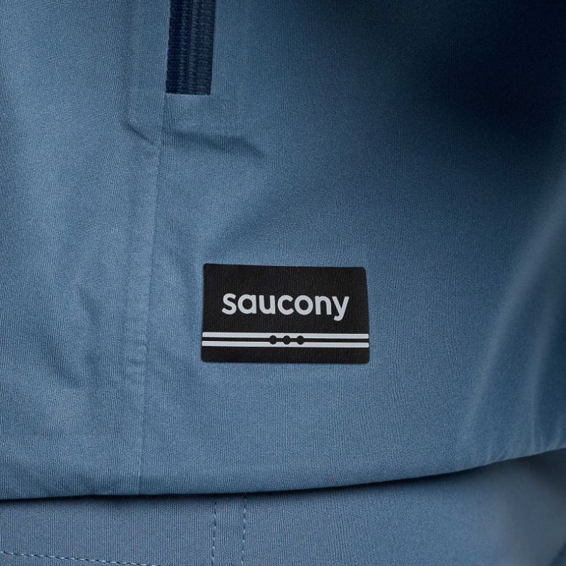 Blue Men's Saucony Runshield Jacket | SG-LUEWH