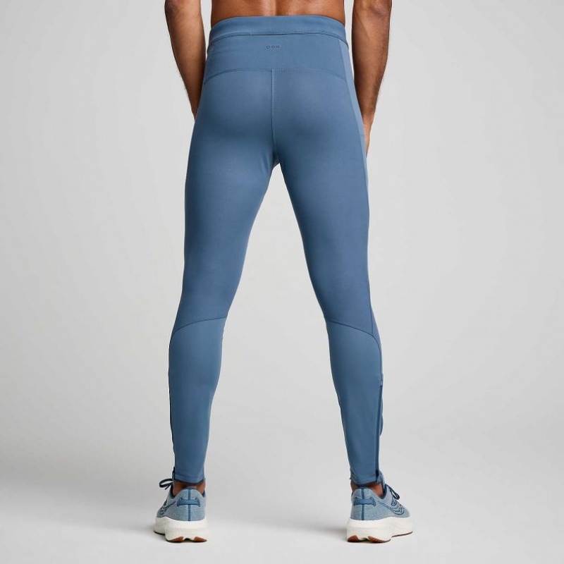 Blue Men's Saucony Runshield Tight | SINGAPORE-BLAKZ