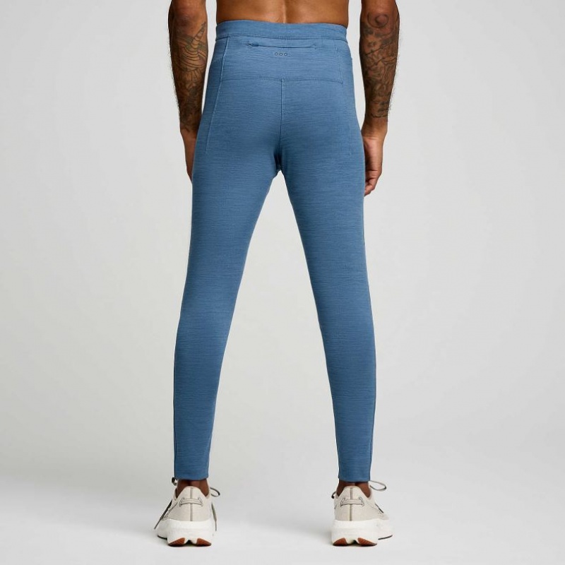 Blue Men's Saucony Solstice Tight | SG-ZVHQK