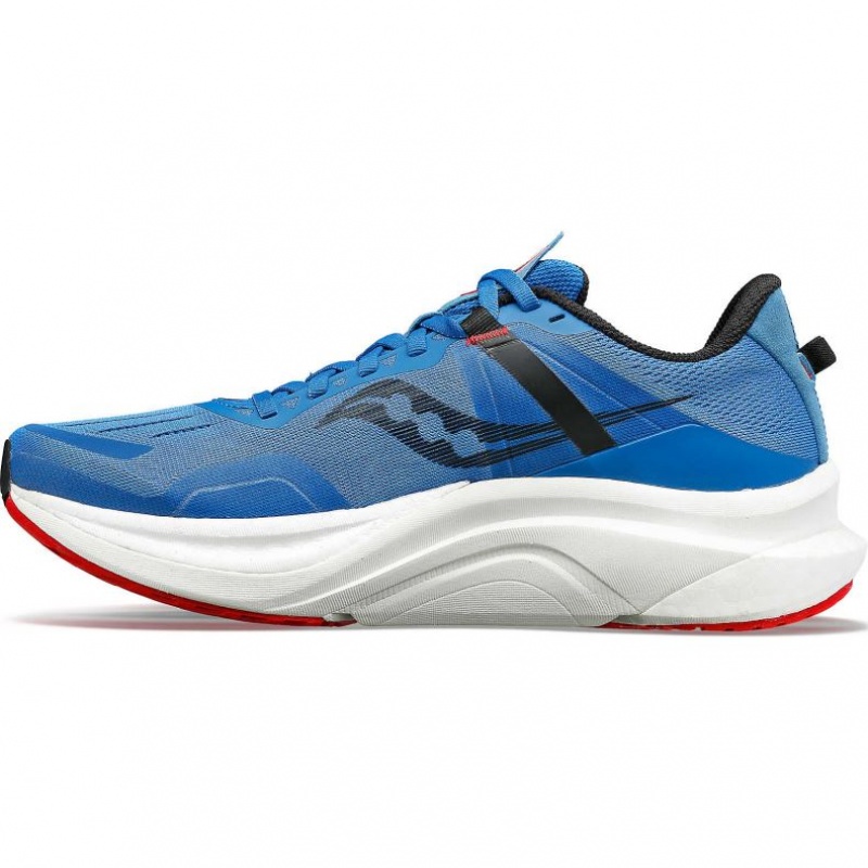 Blue Men's Saucony Tempus Running Shoes | SINGAPORE-YPXVG