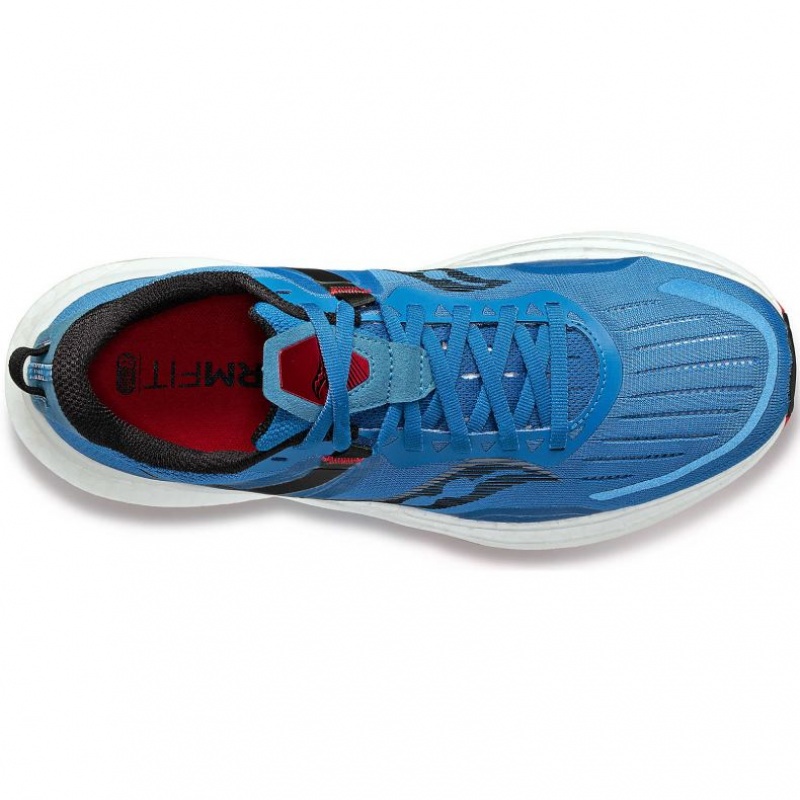 Blue Men's Saucony Tempus Running Shoes | SINGAPORE-YPXVG