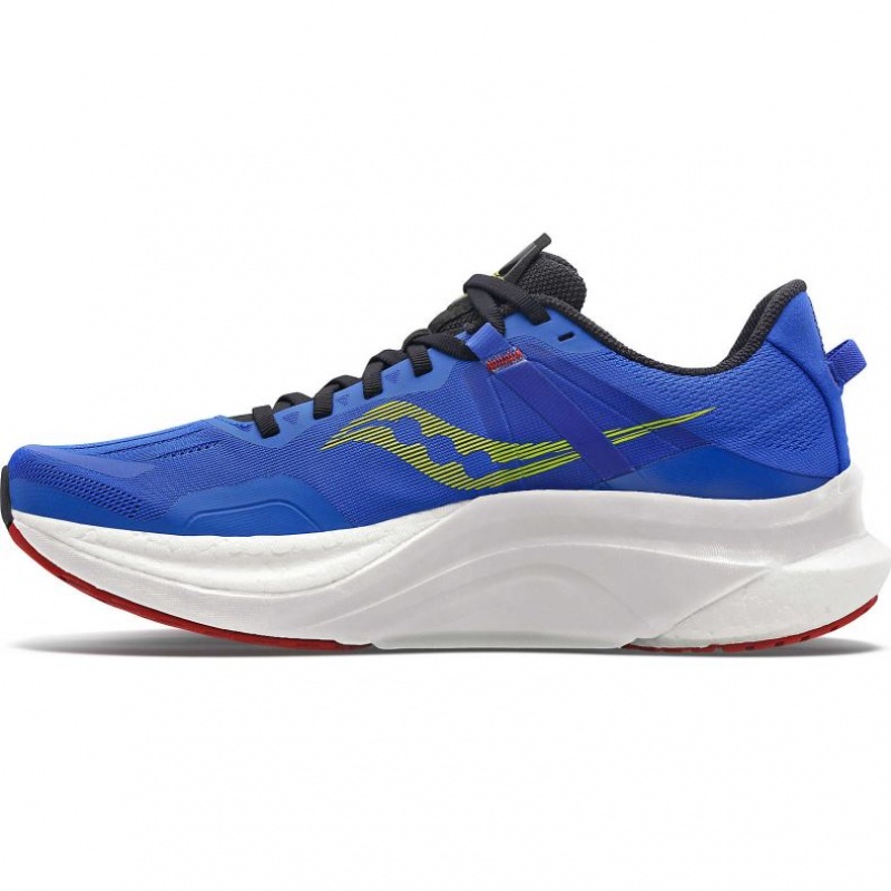 Blue Men's Saucony Tempus Running Shoes | SG-PQTSE