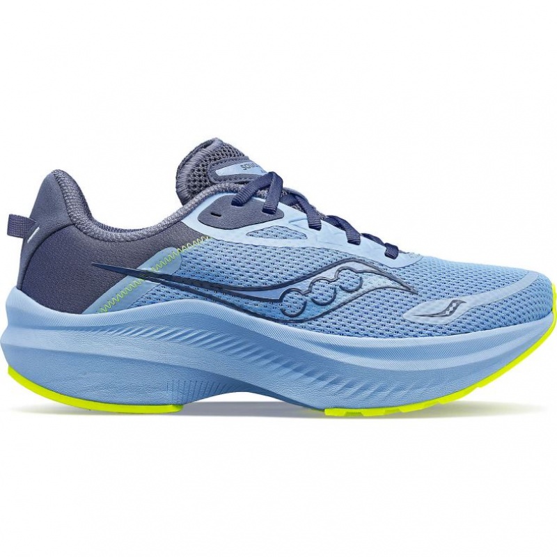 Blue Women\'s Saucony Axon 3 Running Shoes | SG-UOIMV