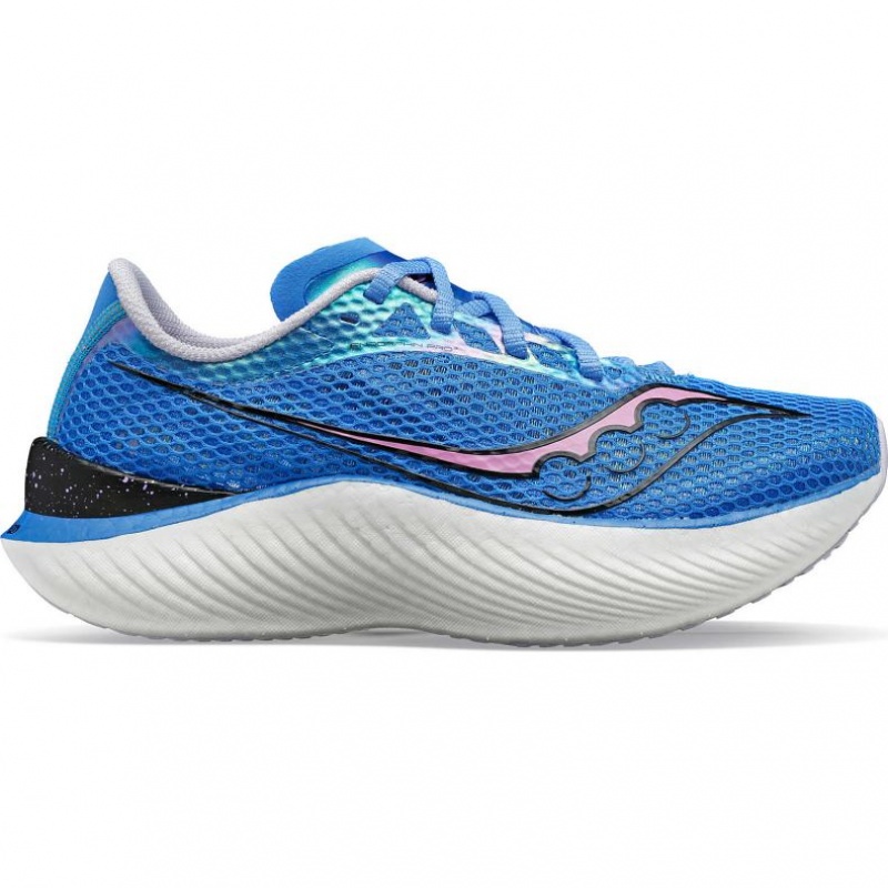 Blue Women\'s Saucony Endorphin Pro 3 Running Shoes | SG-BYFRE