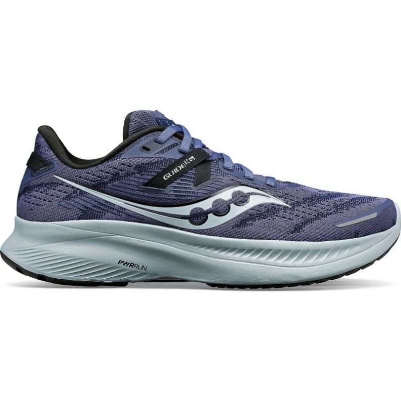 Blue Women\'s Saucony Guide 16 Running Shoes | SINGAPORE-NZJYQ